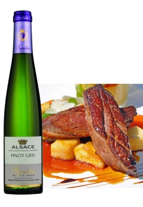 Vins d'Alsace AOP Pinot Gris  Signature de Colmar - Petits Formats Signature de Colmar - Petits Formats Pinot Gris - Demi-sec 2022